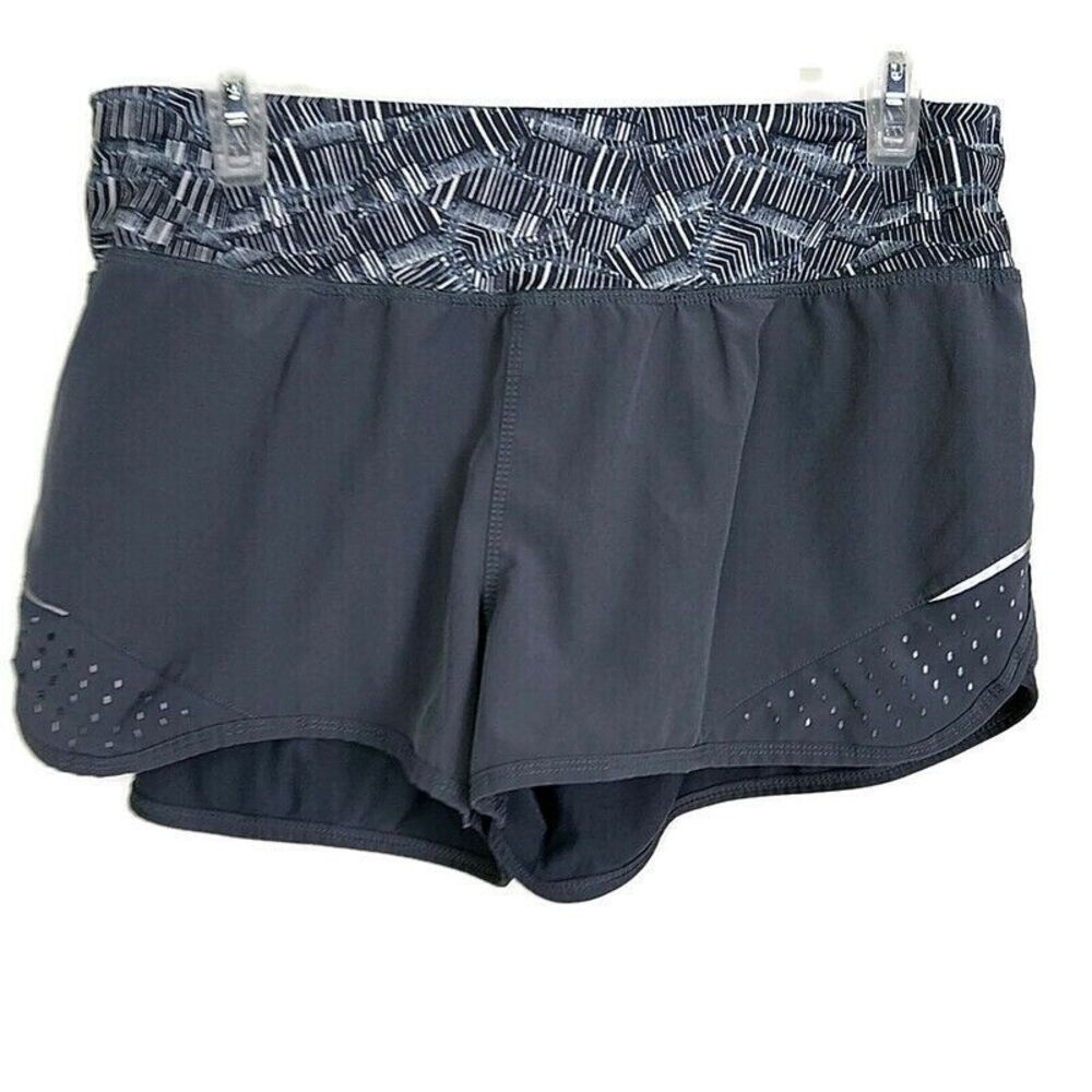 💥5/$25 Champion Womens sz M Shorts Gray Elastic Waist Pull On Active Athletic